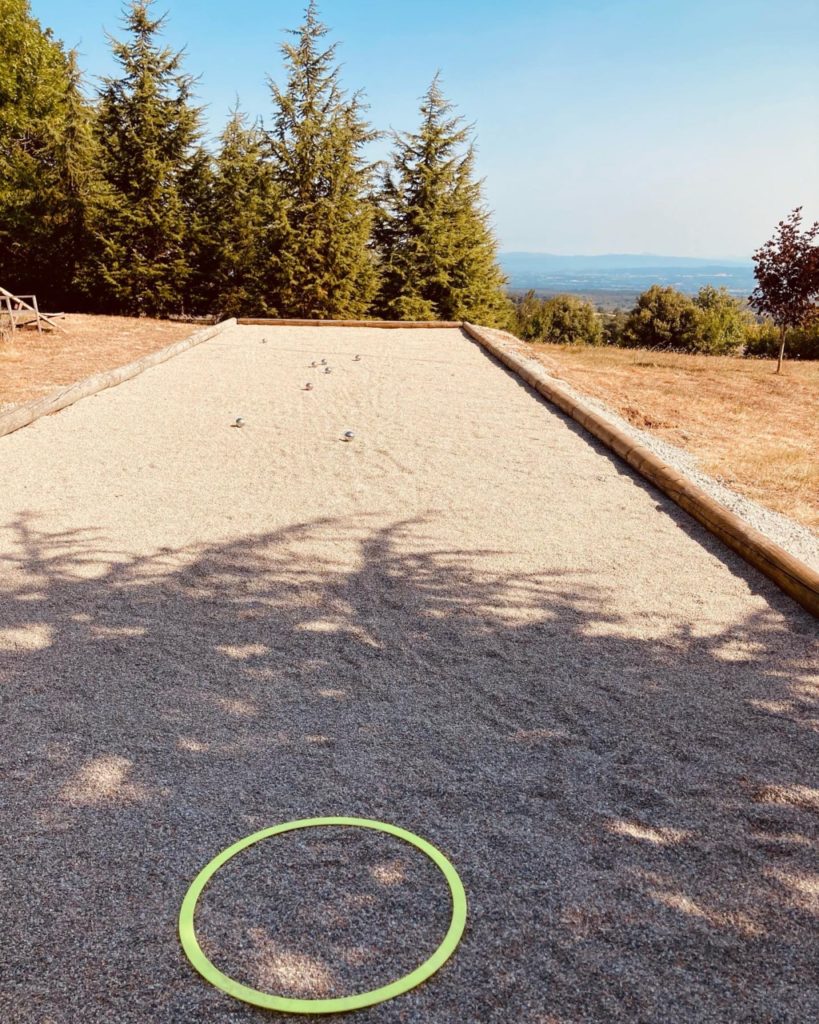 Terrain de pétanque