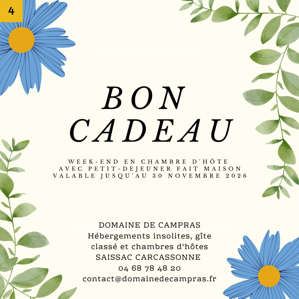 Carte cadeau : Week-end